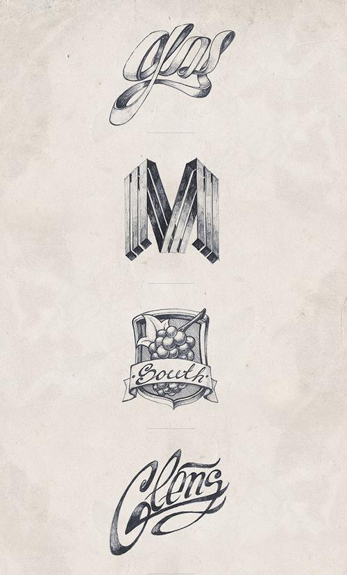 精致的手绘logo设计欣赏