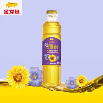 金龙鱼调和油亚麻鲜生食用植物调和油 388ml*20瓶