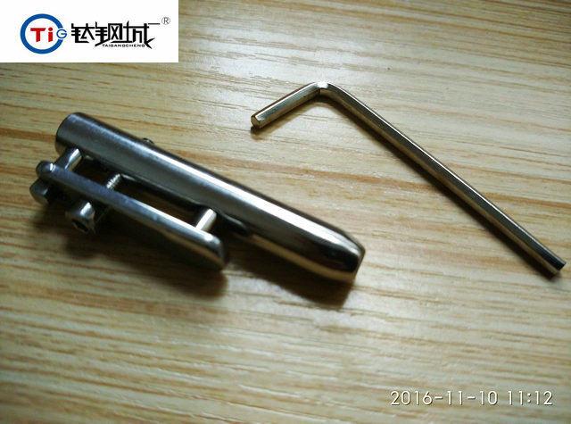 钛钢城r 原创设计第三代pa 阴环无痛压孔器 免针穿孔jj环压孔器