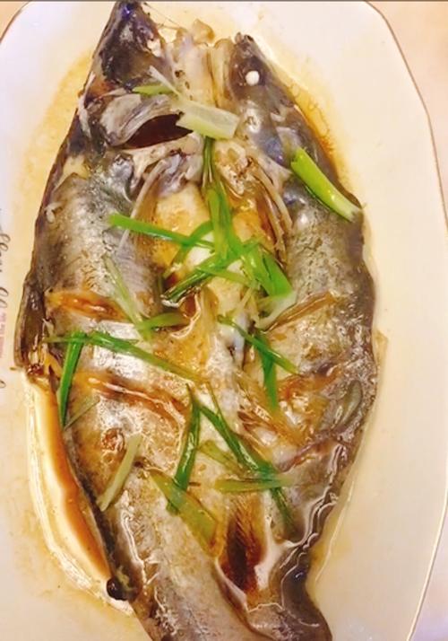 清蒸开背鱼