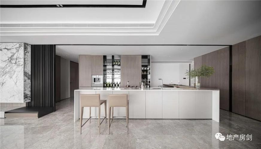 源邸壹号365㎡样板间西厨实景图