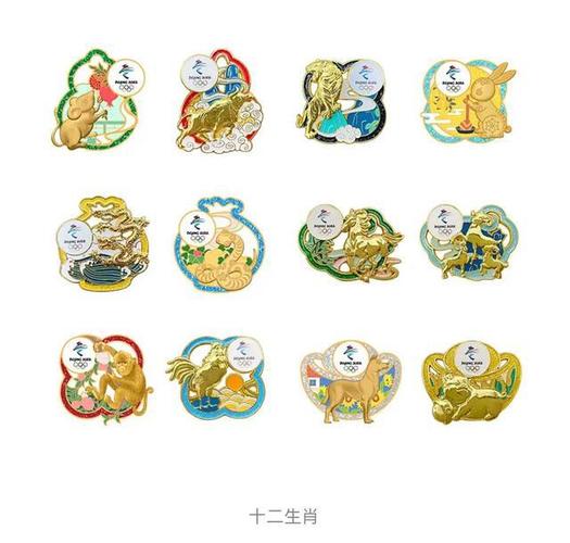 北京2022冬奥会的文创纪念徽章每个主题都好好看好有意义
