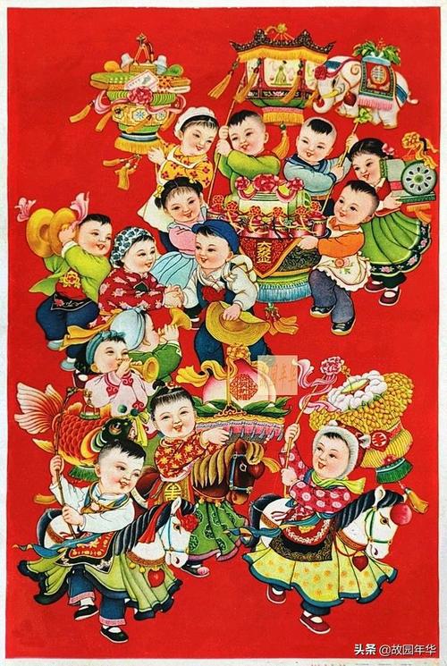 精选一组新年好及万象更新年画欢欢喜喜迎接2022新的一年