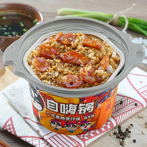 自嗨锅 自热小火锅 方便米饭煲仔饭 速食广式香肠230g