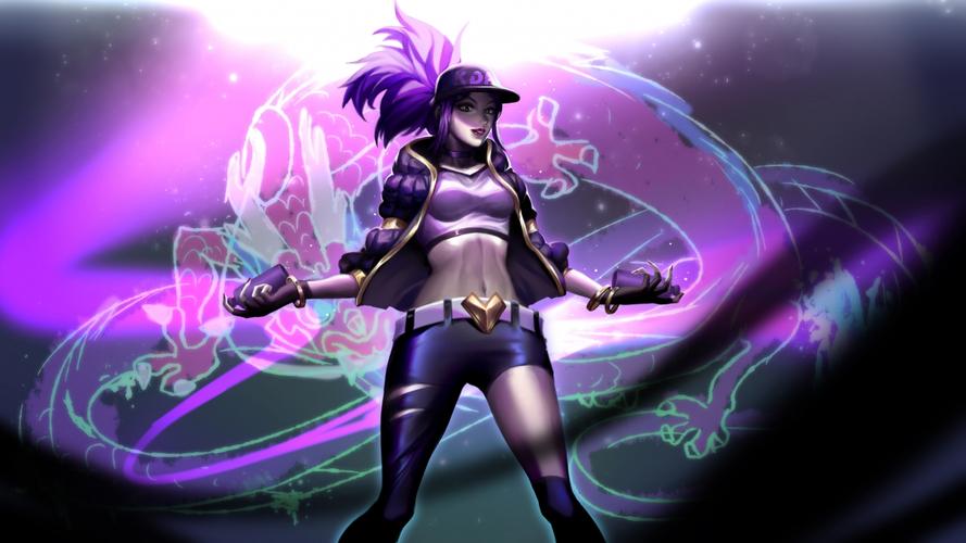 kda akali 4k游戏壁纸3840x2160