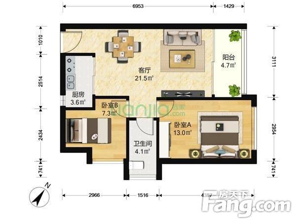 如您所见 龙瑞佳园 蛇口之巅 山海小户型两房 端头户