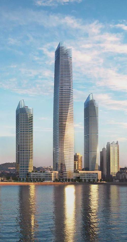 青岛天际线上新地标——新海天中心的四维解读