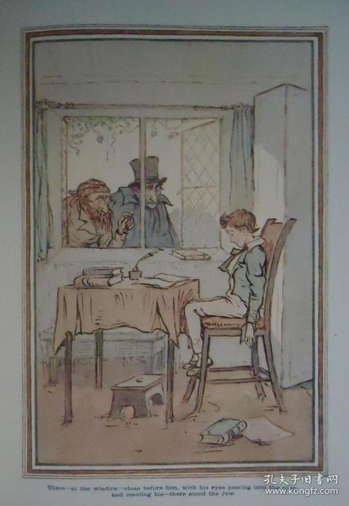 1890年charles dickens: oliver twist 狄更斯名著《雾都孤儿》儿童版