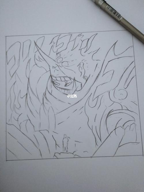 须佐鼬详细教程(超简单)_教程_火影忍者_文化_绘画