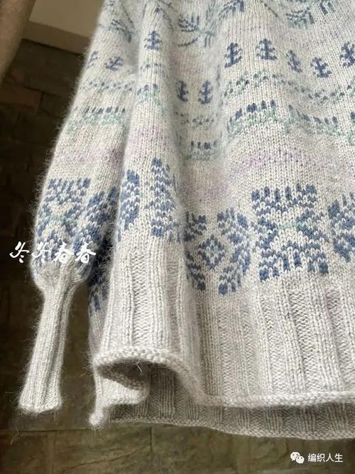 超详细过程细枝女士百搭提花毛衣有编织图解