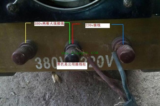电焊机接线方法接线图