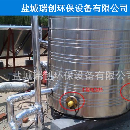 供应工地临时生活热水箱 12kw电加热棒辅助 双层聚氨脂保温箱