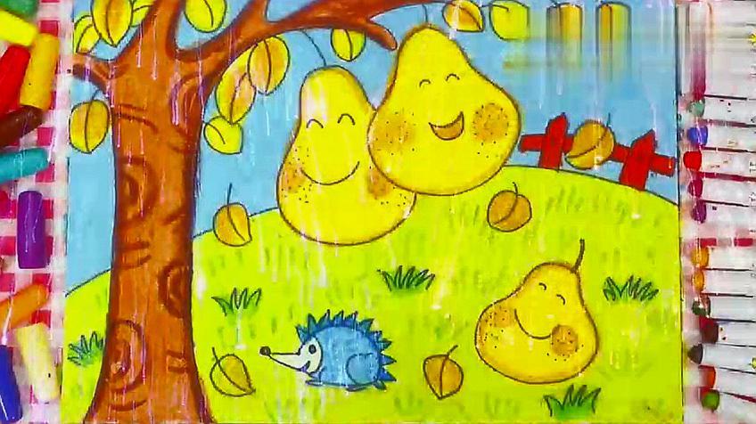 秋天简笔画怎么画?