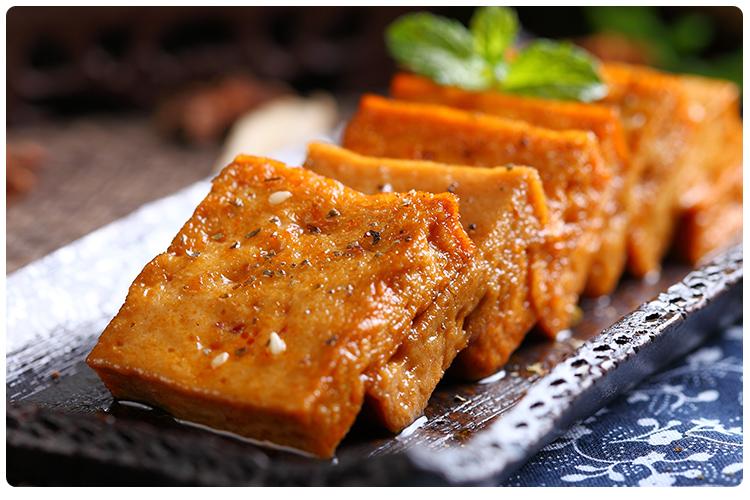 【炎亭渔夫】鱼豆腐零食968g60小包装豆干豆腐干美食特产休闲食品年货