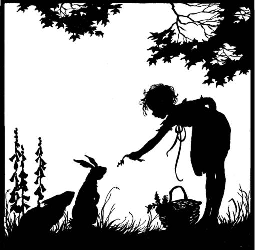 剪纸黑白童趣剪纸26张西方剪影作品欣赏