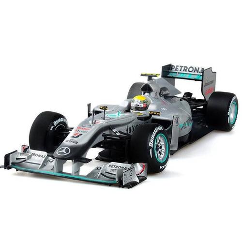 壹号站台 迷你切原厂 罗斯伯格 2010款奔驰f1 gp w01 4# 赛车模型
