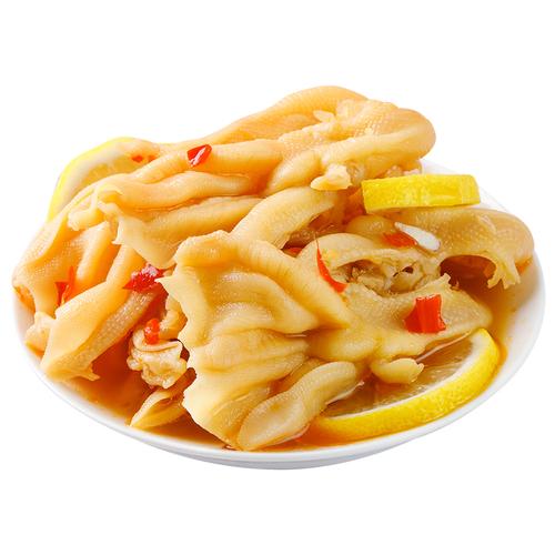 华英泡椒去骨鸭掌200g无骨鸭爪柠檬味休闲小吃鸭肉零食下酒菜即食