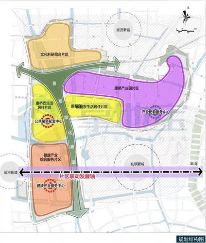 【规划】杭州康桥单元控规公示:打造高品质功能综合区