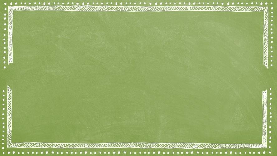 绿色黑板背景粉笔风格教师竞聘说课教育教学ppt模板