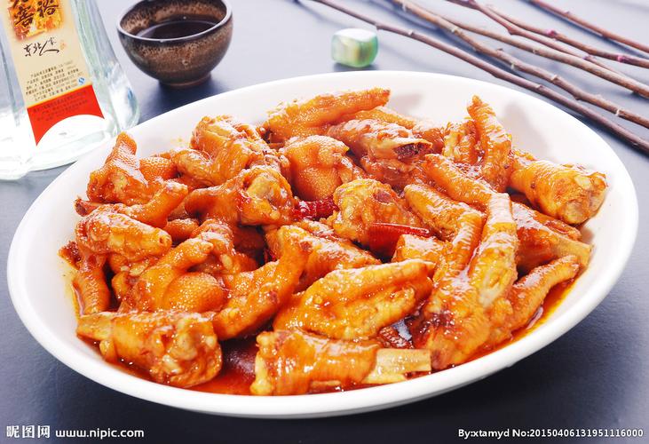 压锅鸡手图片
