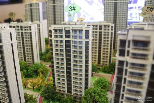 招商雍华府沙盘图