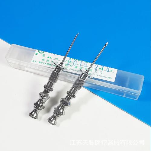 工厂现货不锈钢胸骨穿刺针12#16#18号腰椎穿刺针骨髓穿刺针规格齐