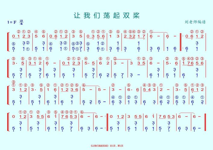 电子琴简谱汇集