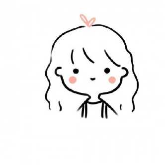 简单手绘图片卡通情侣头像图片