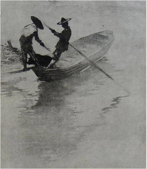 [著名版画大师赵延年先生木刻版画作品]