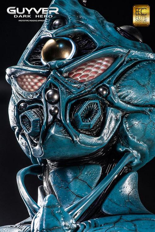 elite creature collectibles 强殖装甲:暗黑英雄 guyver 1:1胸像