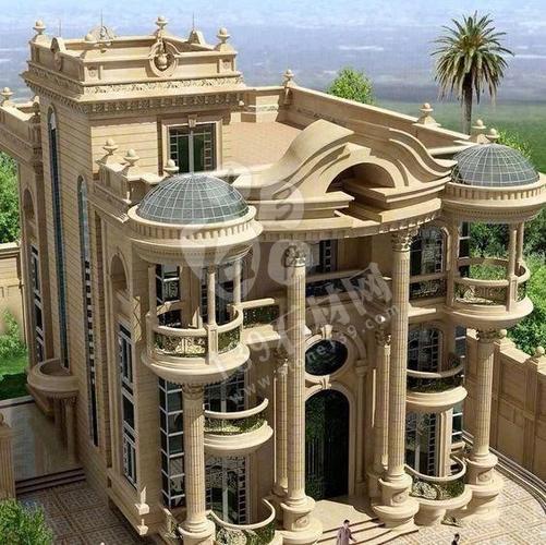 话说石材和好看的别墅门头设计更配哦(74图)