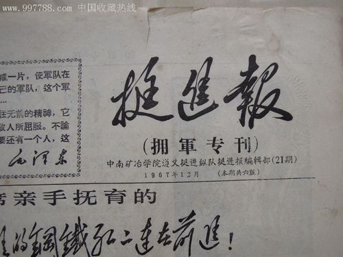 挺进报【第21期】拥军专刊