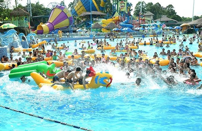 在深圳,这样玩水上乐园,免费!彩虹滑梯,儿童戏水池