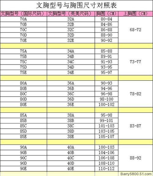 1,根据文胸型号计算好胸围的尺寸:比如90c的胸罩尺寸,那么胸围就应该