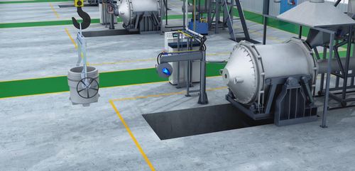 造砖工业自动化生产线3d演示动画制砖机械设备三维仿真动画烧砖生产