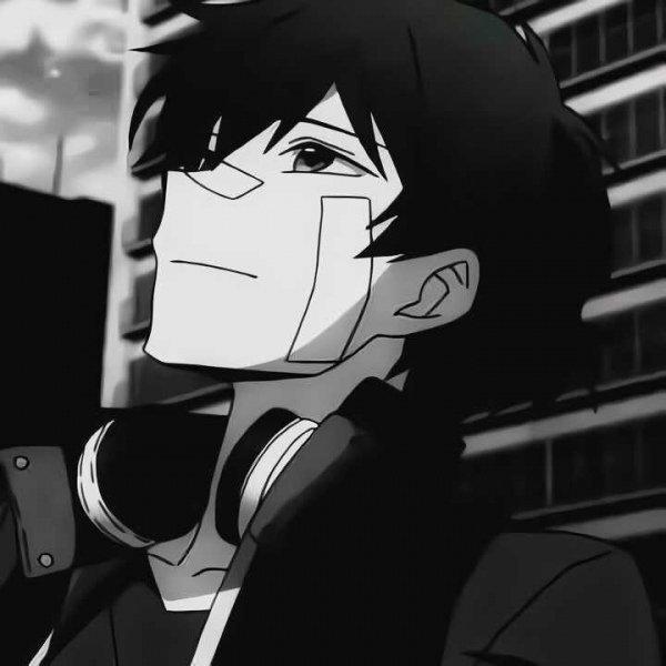 动漫男生帅气小忧郁头像集