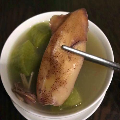 大只有膏有蛋吹筒仔鱿鱼筒干带糕带卵籽深圳南澳渔民自晒海味干货
