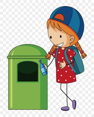 设计素材 扔垃圾  卡通手绘不准乱扔垃圾文明城市蓝色背景海报26288