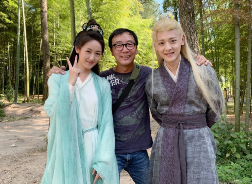 腾蛇身份是什么?琉璃腾蛇扮演者白澍黑衣古装造型剧照