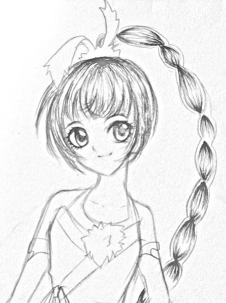 最近迷上斗罗了,小舞一张