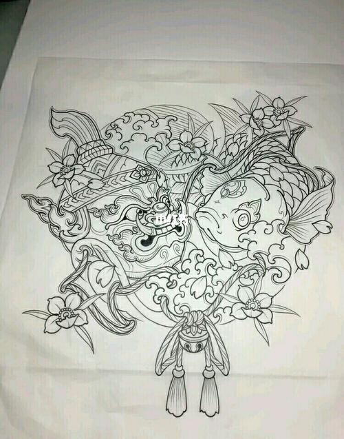 最新纹身手稿_纹身_纹身素材