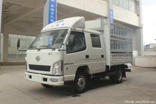 【图】一汽红塔 解放霸铃 102马力 2.76米双排仓栅式