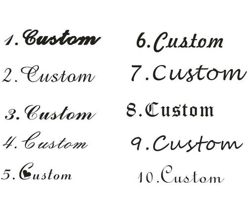 个性不锈刚定制切割姓名项链私人定做钛钢英文字母刻字吊坠锁骨链