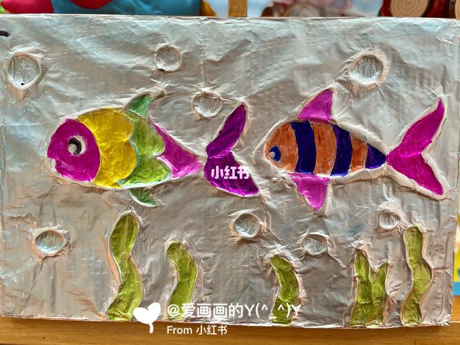 锡纸画_锡纸_上色_马克笔_文化_绘画