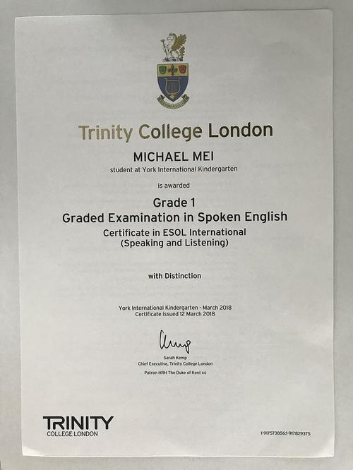 trinity college london