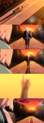 火影篇自来也告别纲手岸本伏笔了永别的黄昏