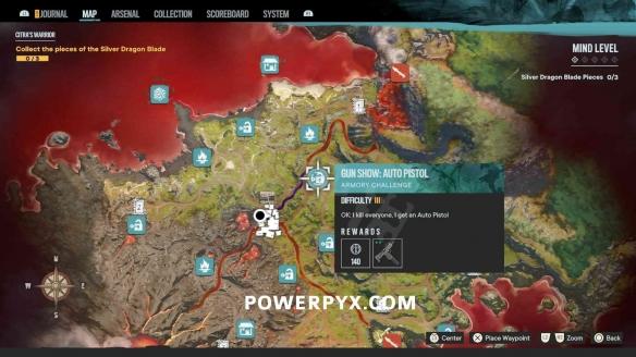 孤岛惊魂6dlc武器地图收集点汇总