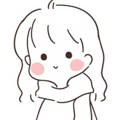 唯美手绘风格的微信情侣头像