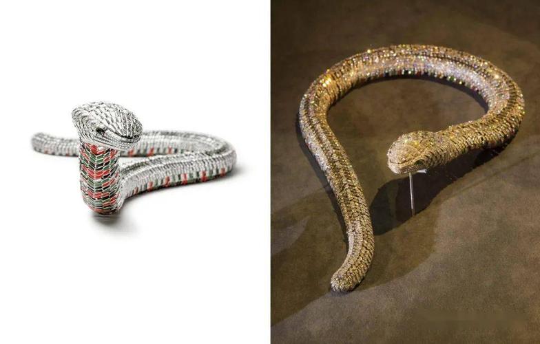 cartier卡地亚为maria felix定制的蛇形项链,1968年