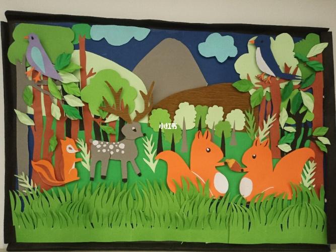 森林_森林_手工制作_幼儿_兴趣爱好_手工